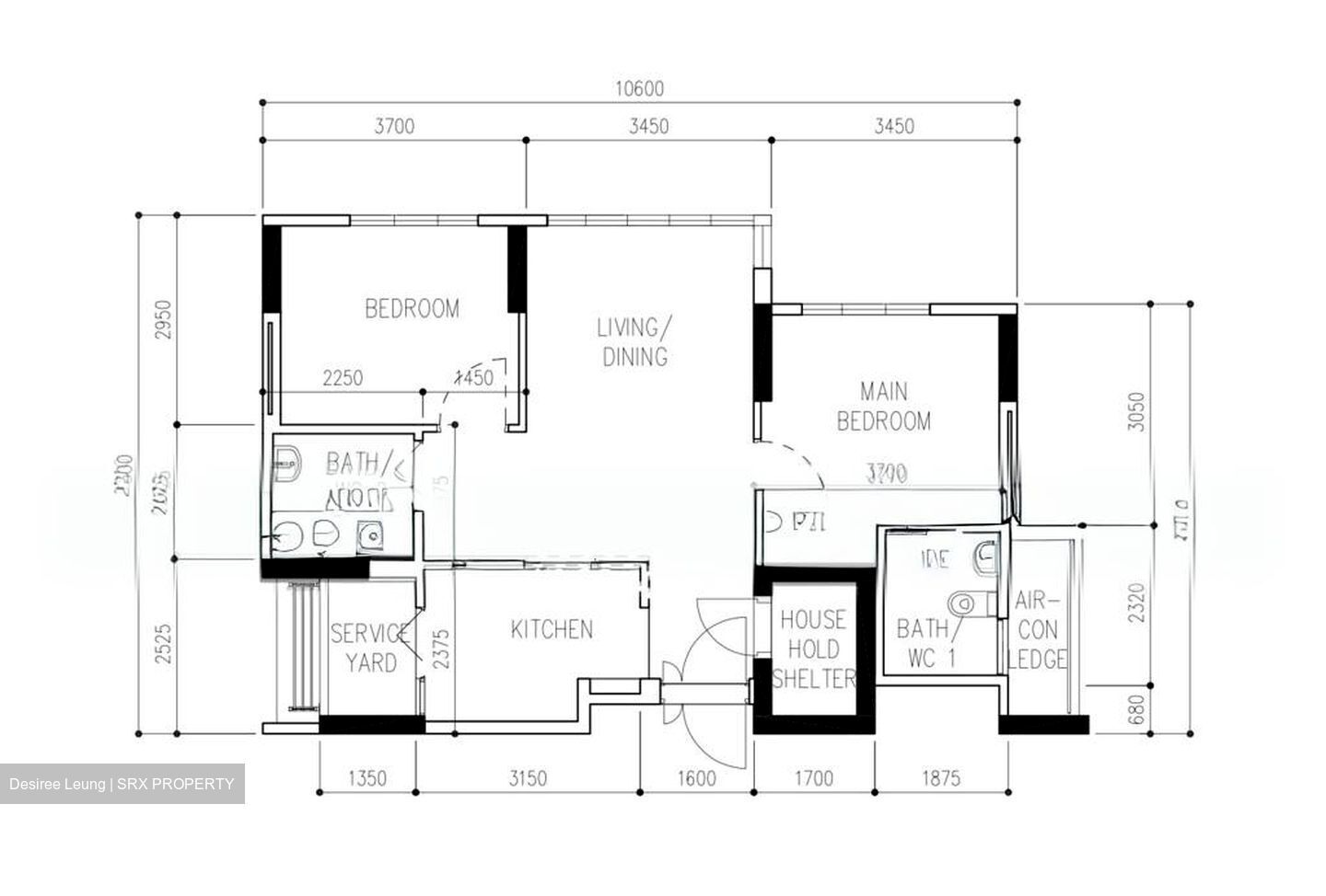 Blk 104A Alkaff Courtview (Toa Payoh), HDB 3 Rooms #570540691